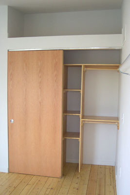Bedroom Closet - Click to Enlarge
